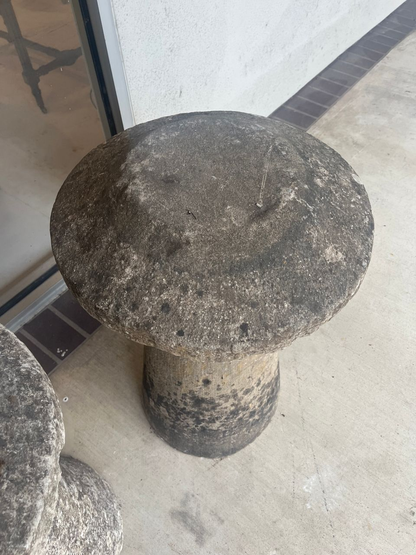 Antique English Staddle Stones (4 available)