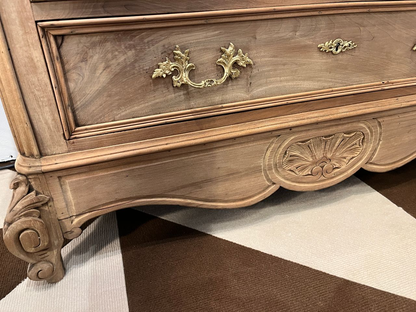 19th Century Louis XV style 4 Drawer Commode