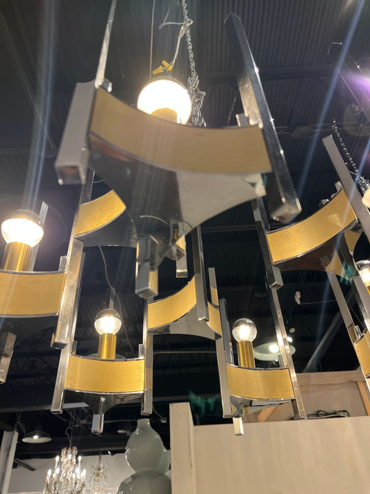 Mid Century Getano Sciolari Chandelier