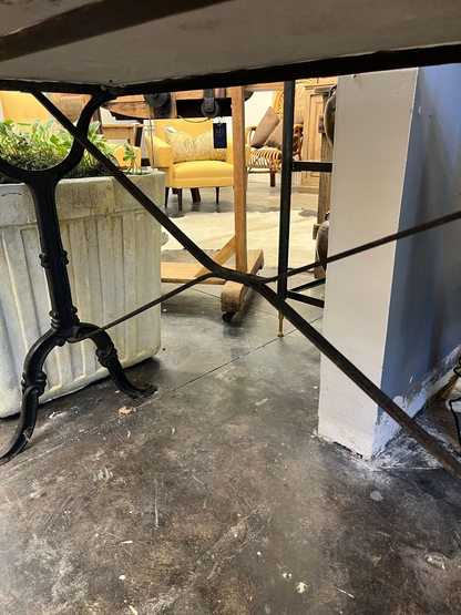 Vintage French Wrought Iron Table/Desk