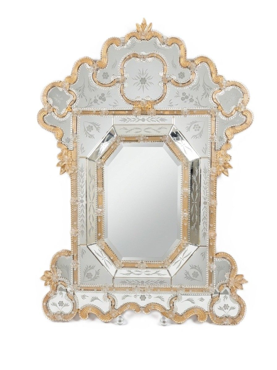 Vintage Italian Venetian Mirror