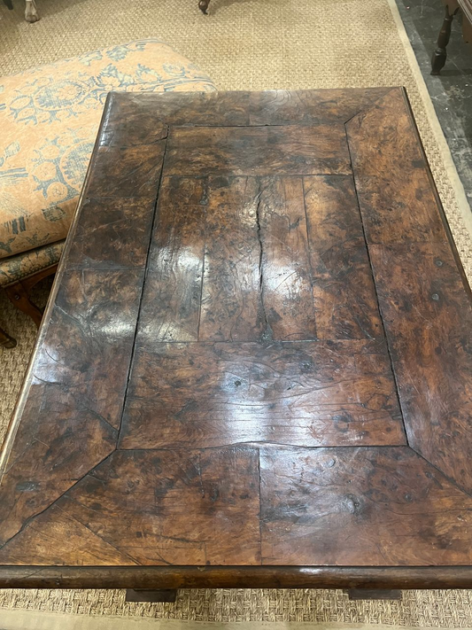 18th Century Spanish Burl Side Table