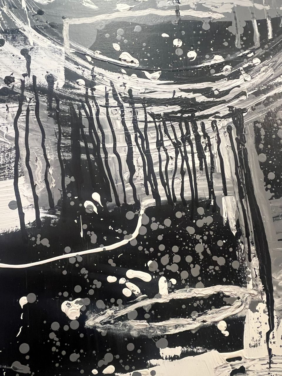 Huge Modern Abstract Painting titled: "Kasarium"