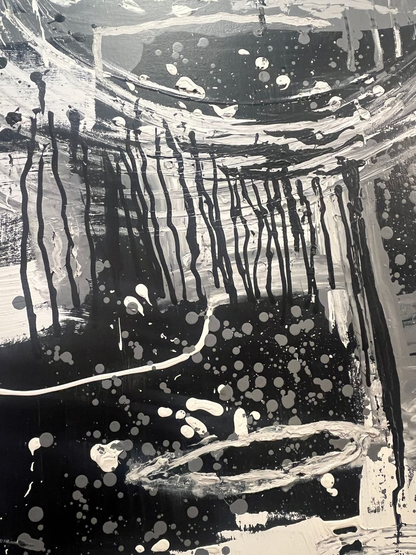 Huge Modern Abstract Painting titled: "Kasarium"
