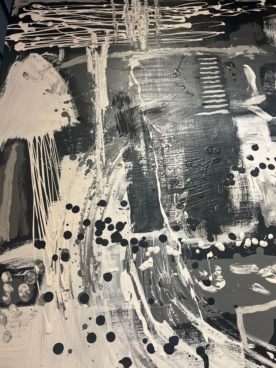 Huge Modern Abstract Painting titled: "Kasarium"
