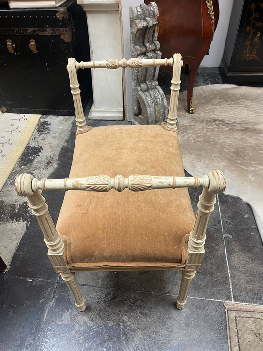 19th Century Louis XVI Window Bench