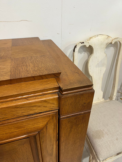 French Art Deco Buffet/Credenza/Bar in Oak