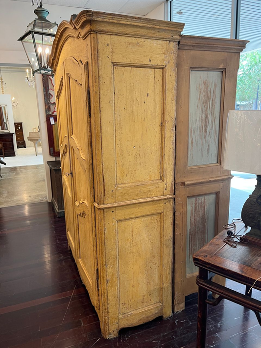 18th Century Piedmontese Polenta Armoire