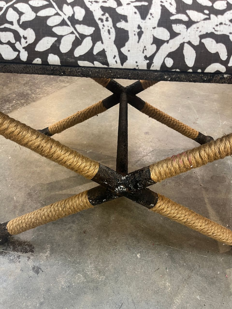 X-Base Footstool Ottoman Bench (2 available)