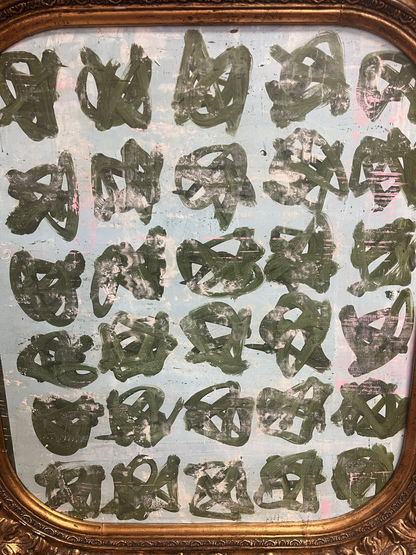 Modern Abstract Acrylic on Panel