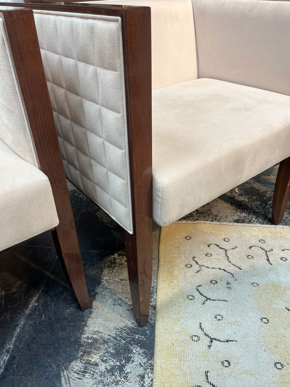 Pair of 80's Pietro Constantini Yale Armchairs