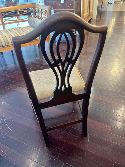 Set 8-18th Century English Mahogany Side Chairs