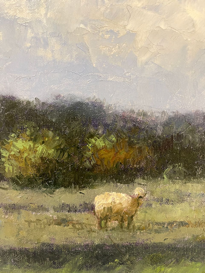 Oil on Canvas Impressionist Landscape