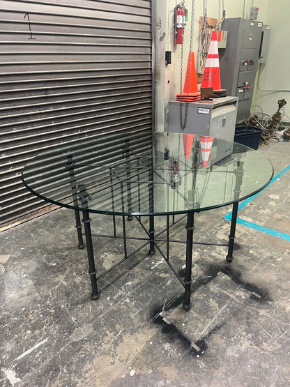 Hollywood Regency McGuire style Dining Table
