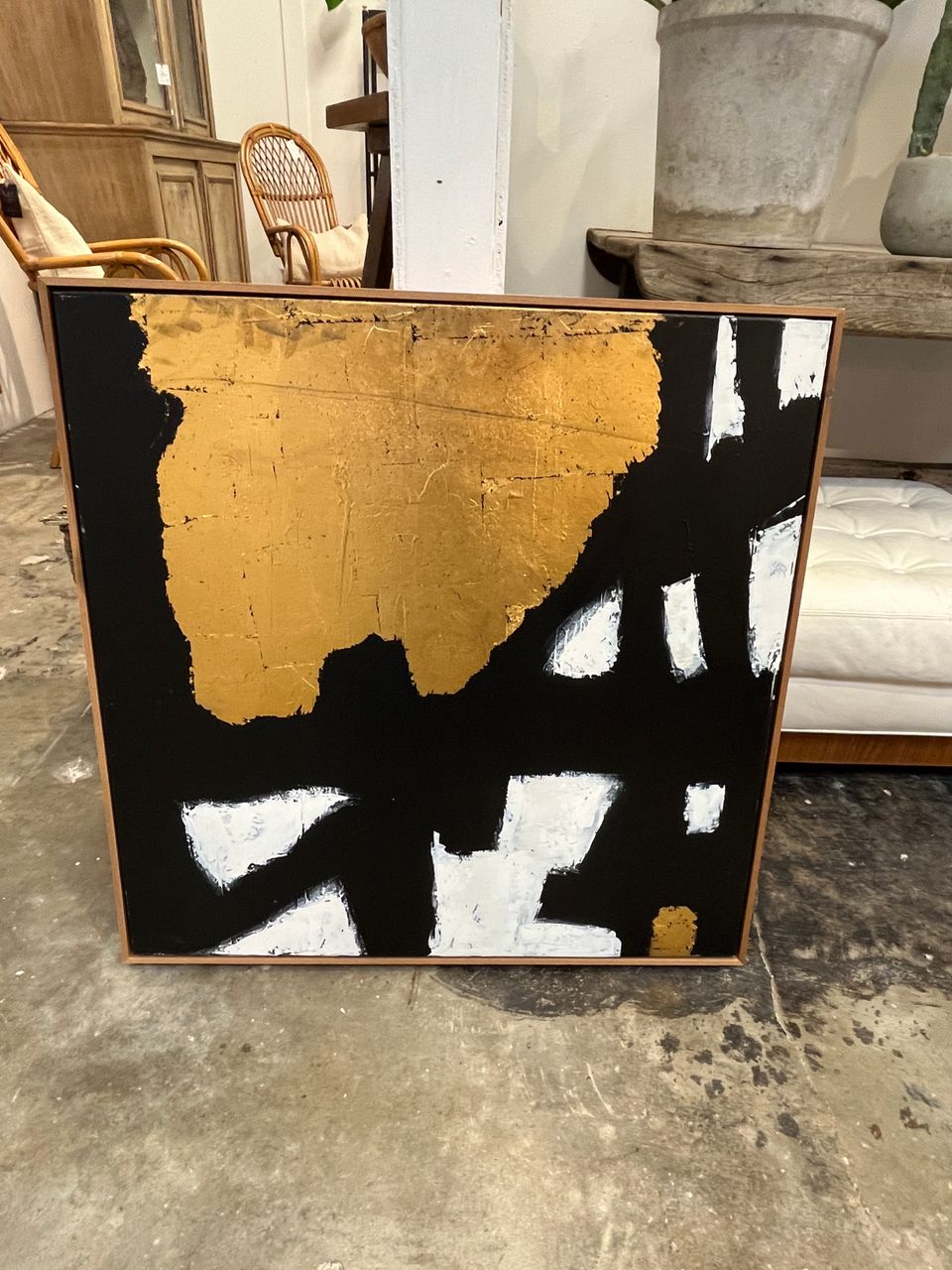 Modern Abstract Oil on Canvas