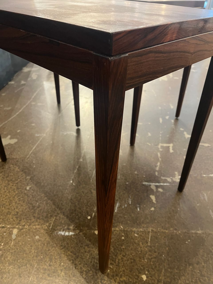 Pair of Danish Rosewood Side Tables
