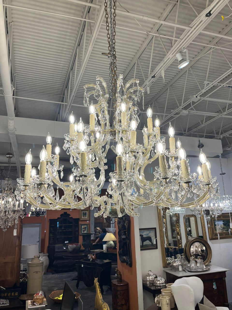 Grand Italian style Crystal Chandelier
