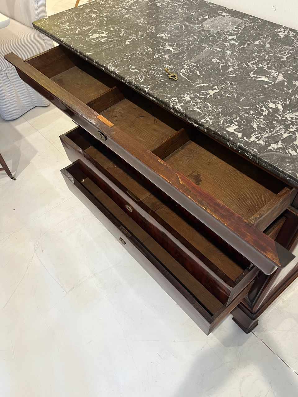 19th Century Louis Philippe Mahogany Commode