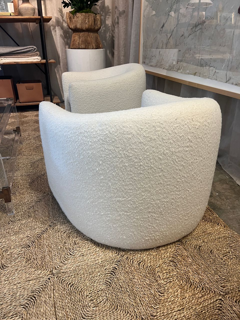 Pair of Mid-Century Barrel Chairs