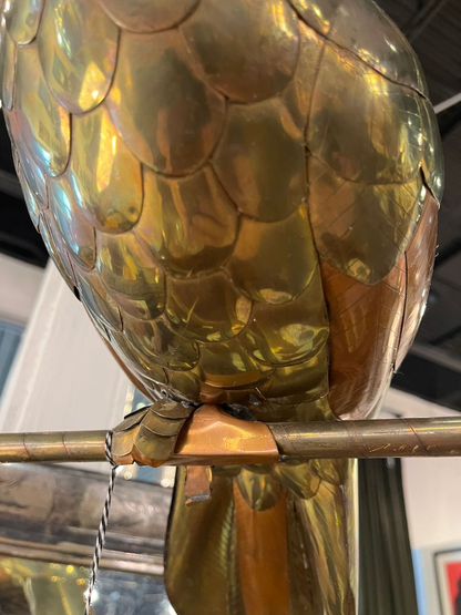 Sergio Bustamante Brass and Copper Toucan