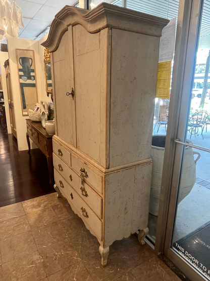 18th Century Swedish Gustavian Wedding Cabinet