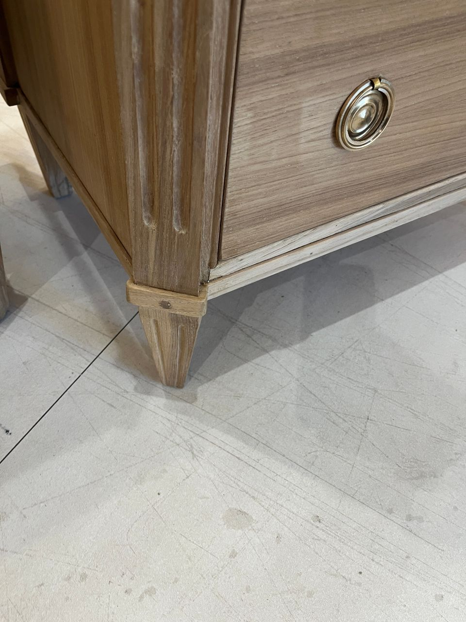 Pair of Bleached Bachelor Chests / Nightstands