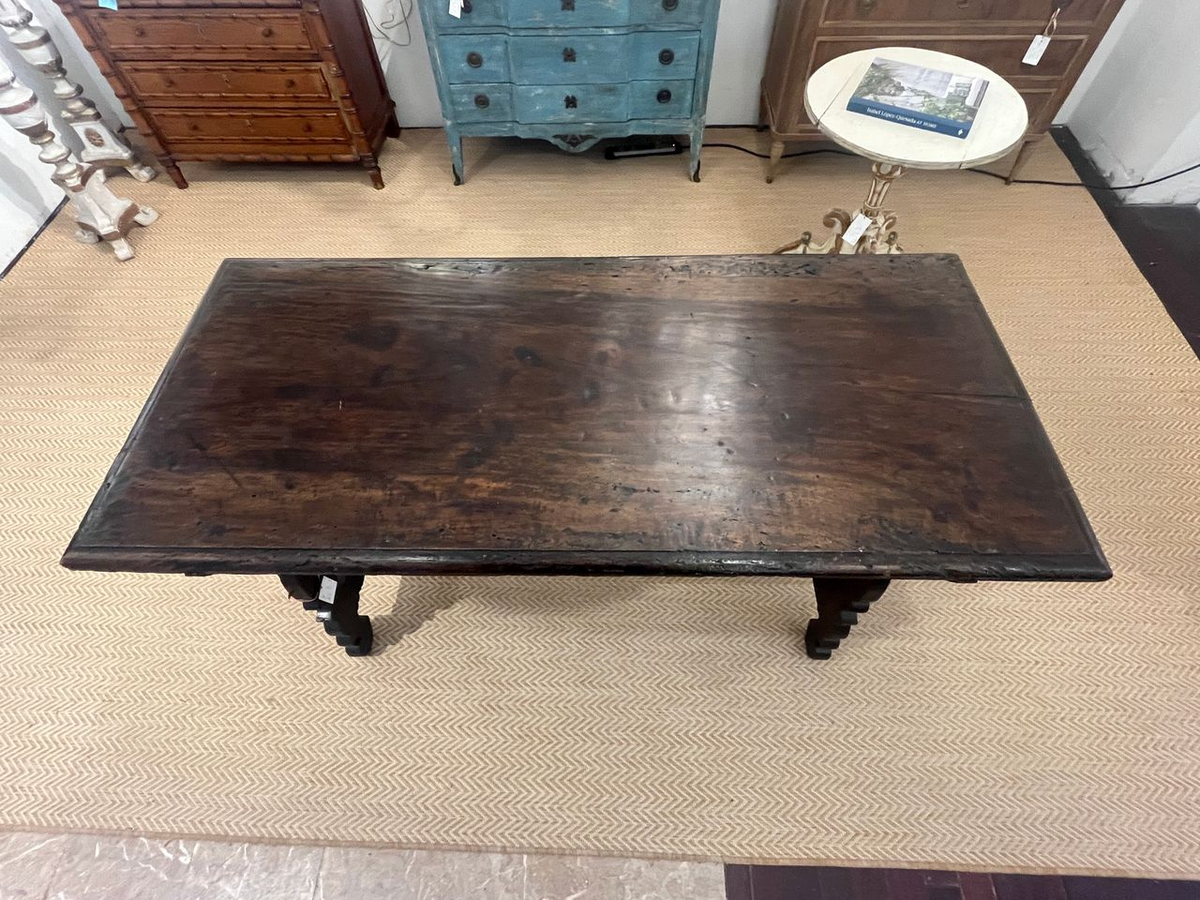 18th Century Spanish Trestle Table