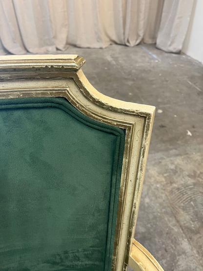 Pair Louis XVI style Armchairs (2 pairs available)