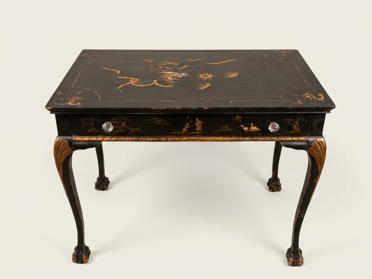 19th Century Chinoiserie Writing Desk