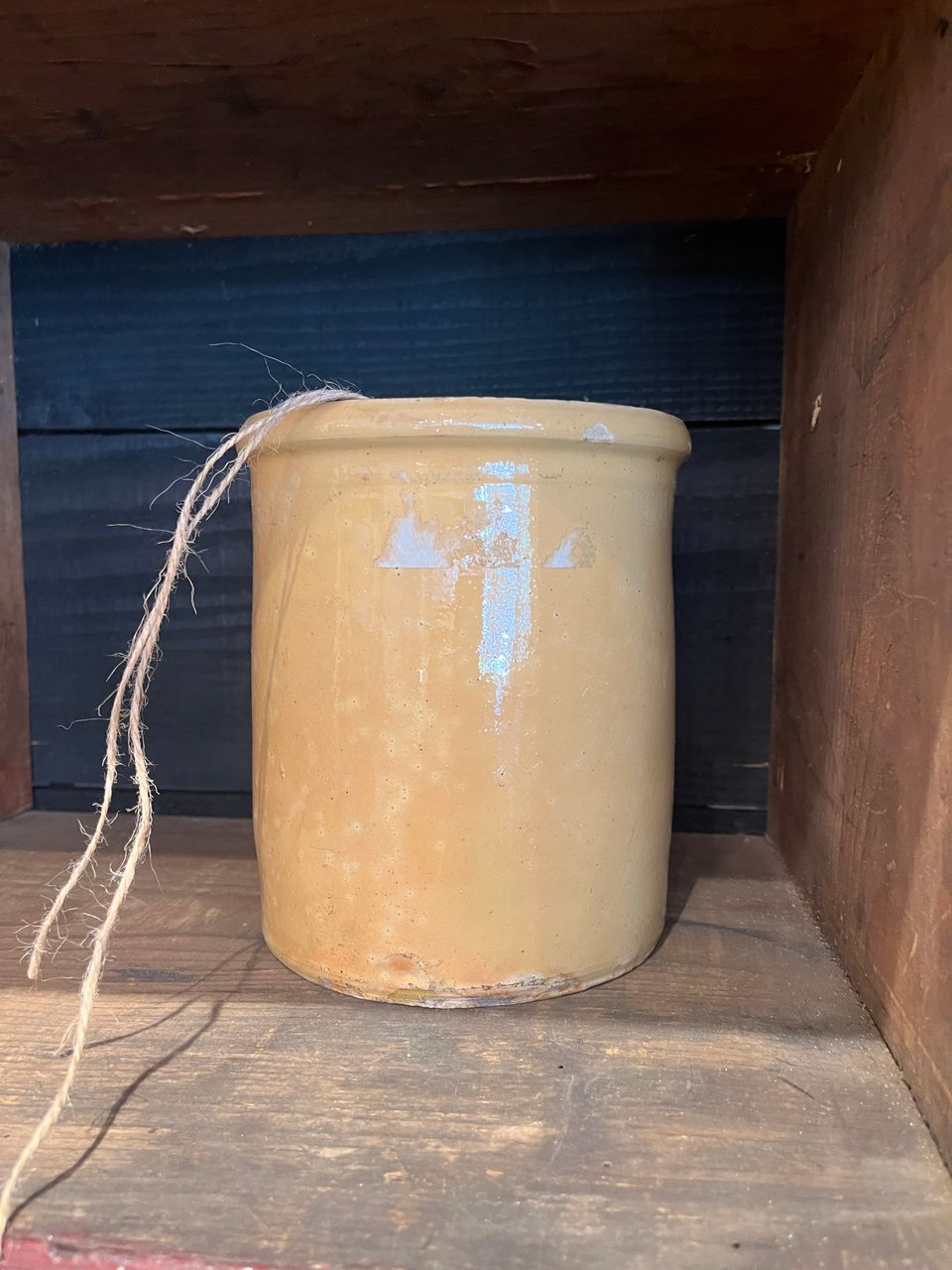 Asst. 19th Century French Yellow Storage Jars