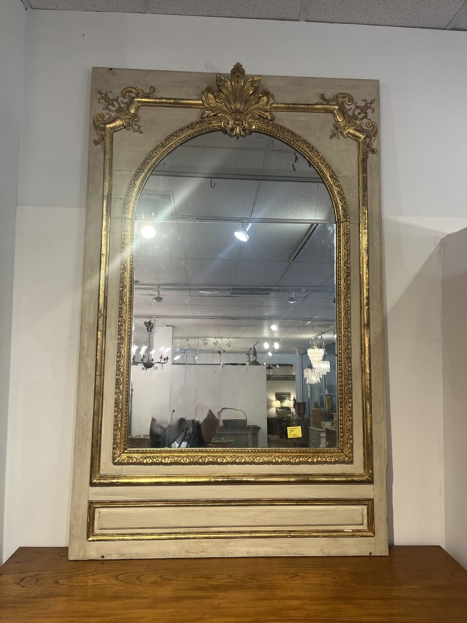 Beautiful 18th Century French Trumeau Mirror