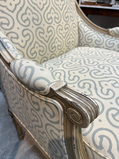 Louis XVI style Bergere Armchair