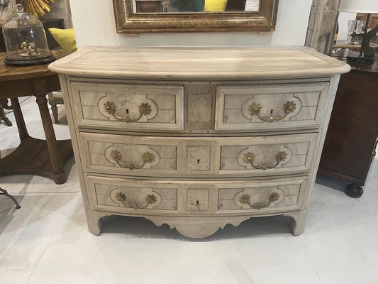 Louis XIV Style Curved Front Dresser