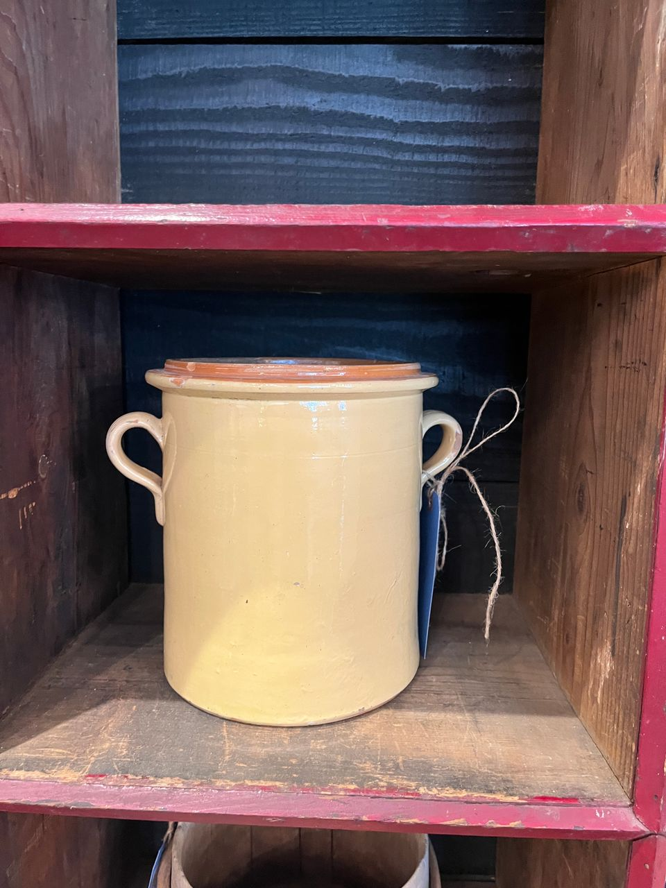 Asst. 19th Century French Yellow Storage Jars