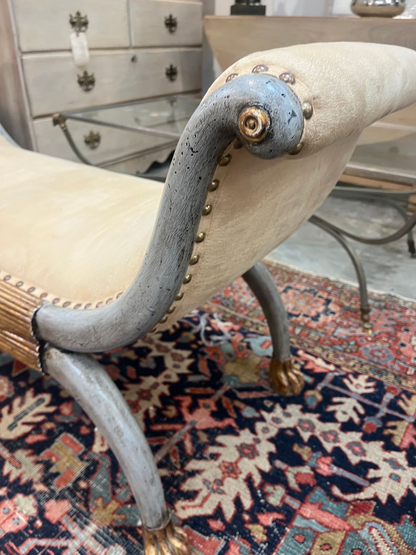 Elegant Italian Neoclassical Bench