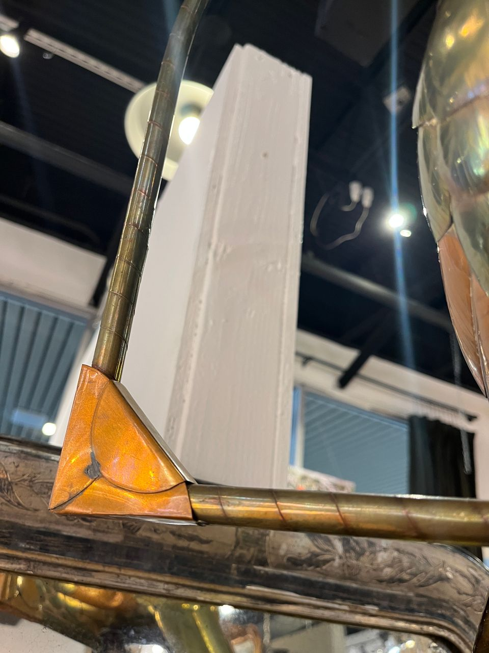 Sergio Bustamante Brass and Copper Toucan