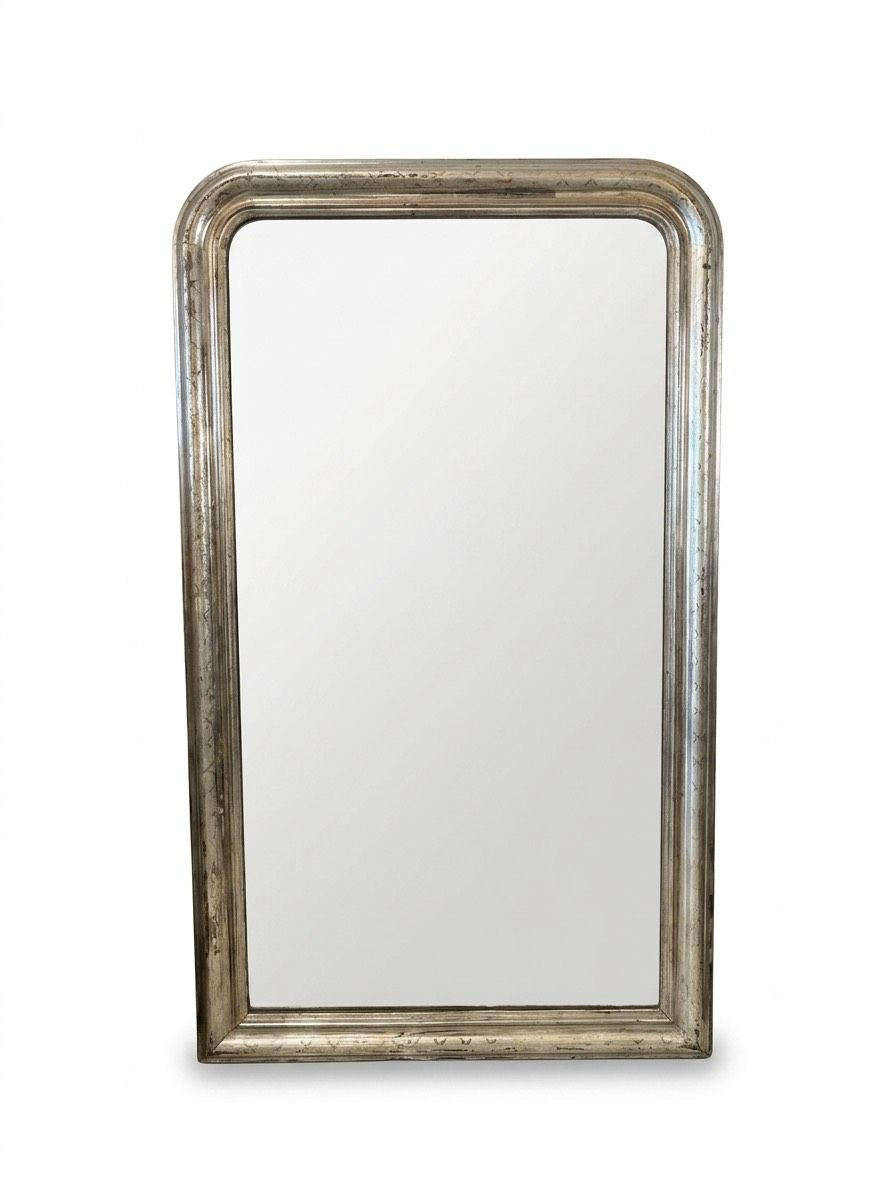 19th Century Gilt Silver Louis Philippe Mirror