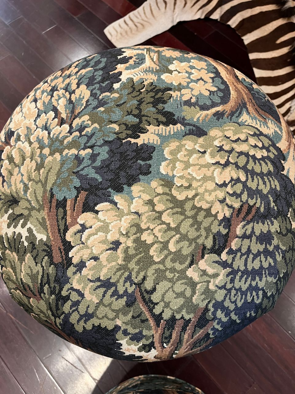 Custom Handcrafted Mushroom Pouf Stool