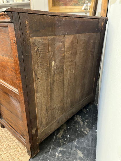 18th Century William and Mary Geometric Oak Chest