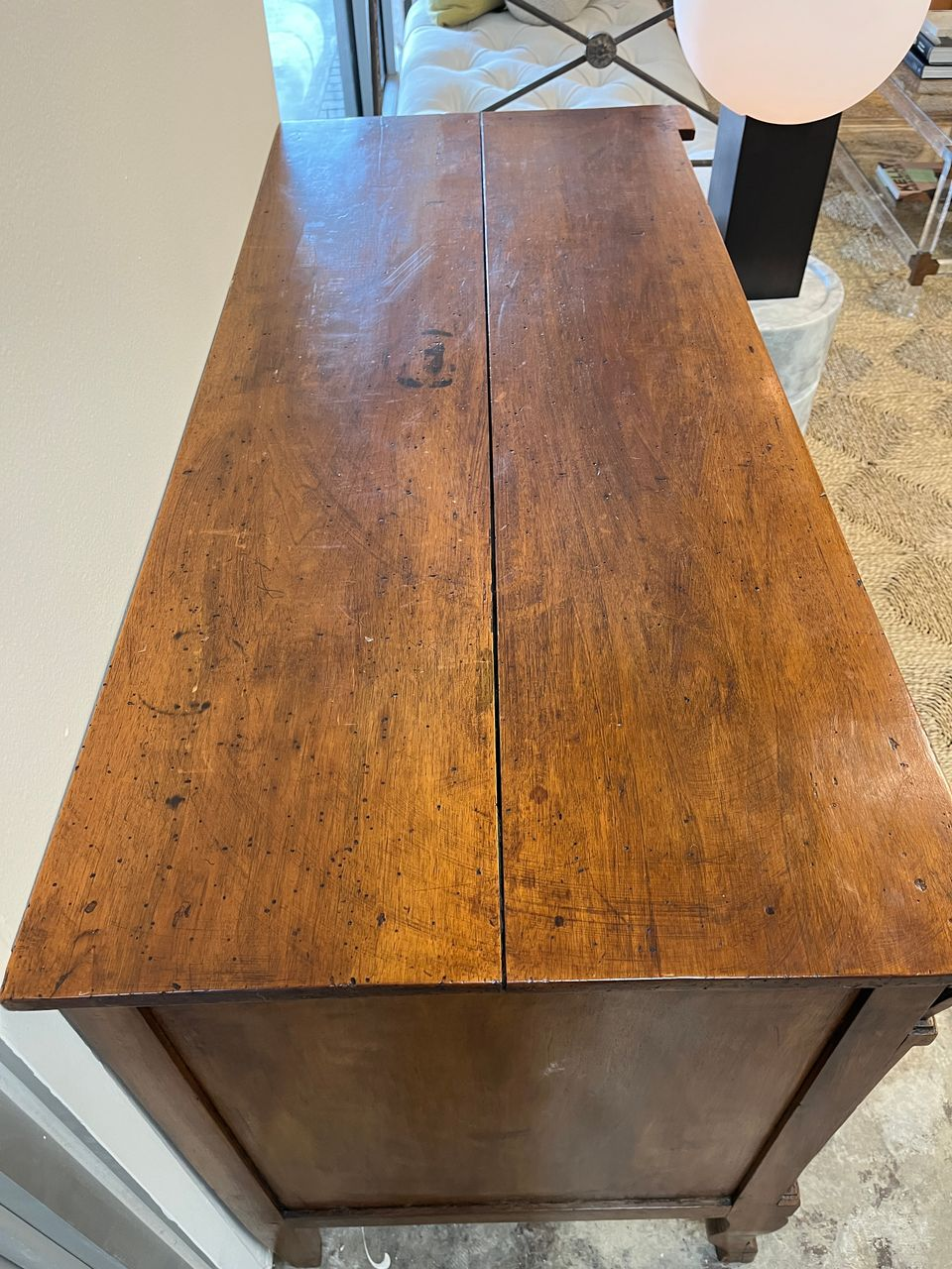 19th Century Louis XVI Walnut Commode
