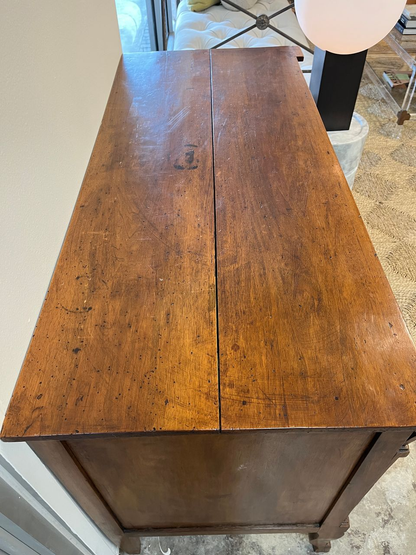 19th Century Louis XVI Walnut Commode