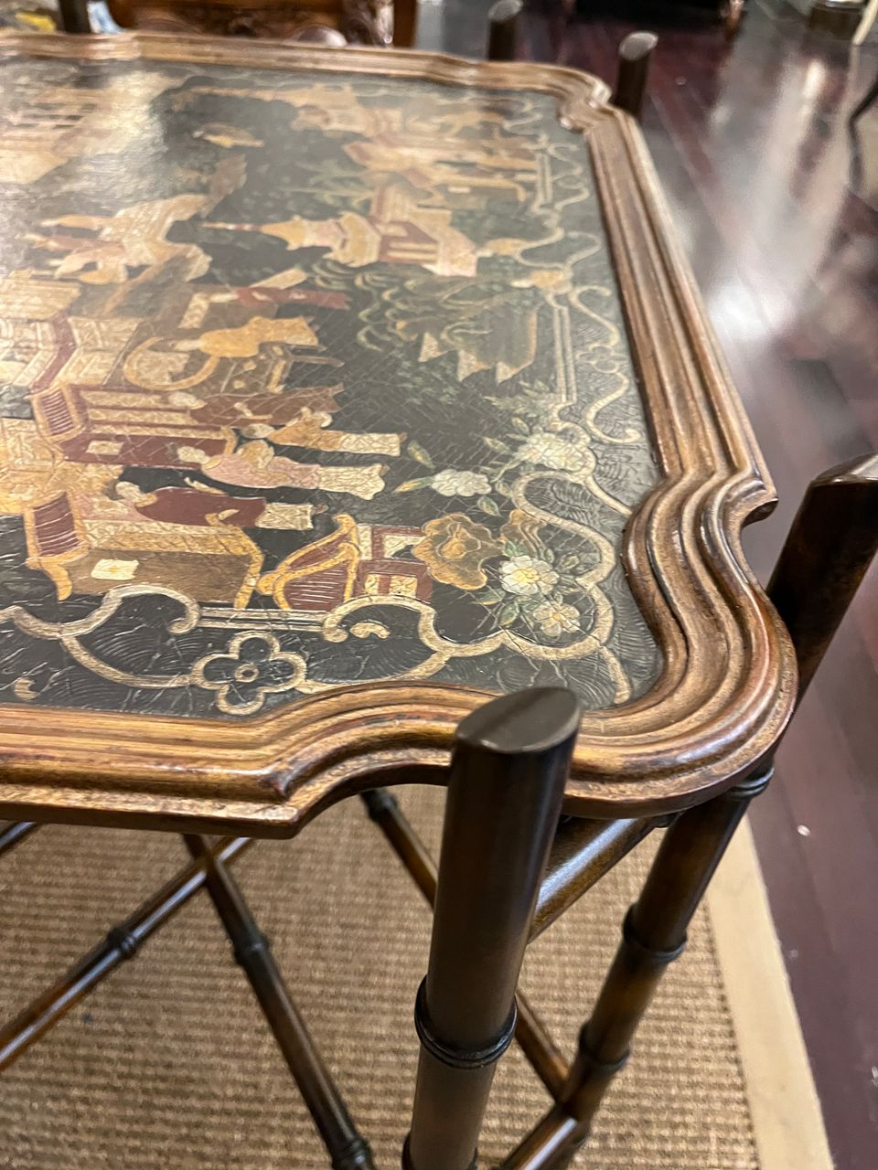 Baker Chinoiserie Tray Table