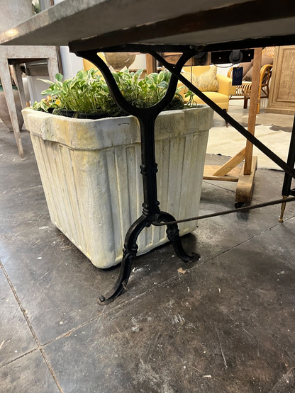 Vintage French Wrought Iron Table/Desk