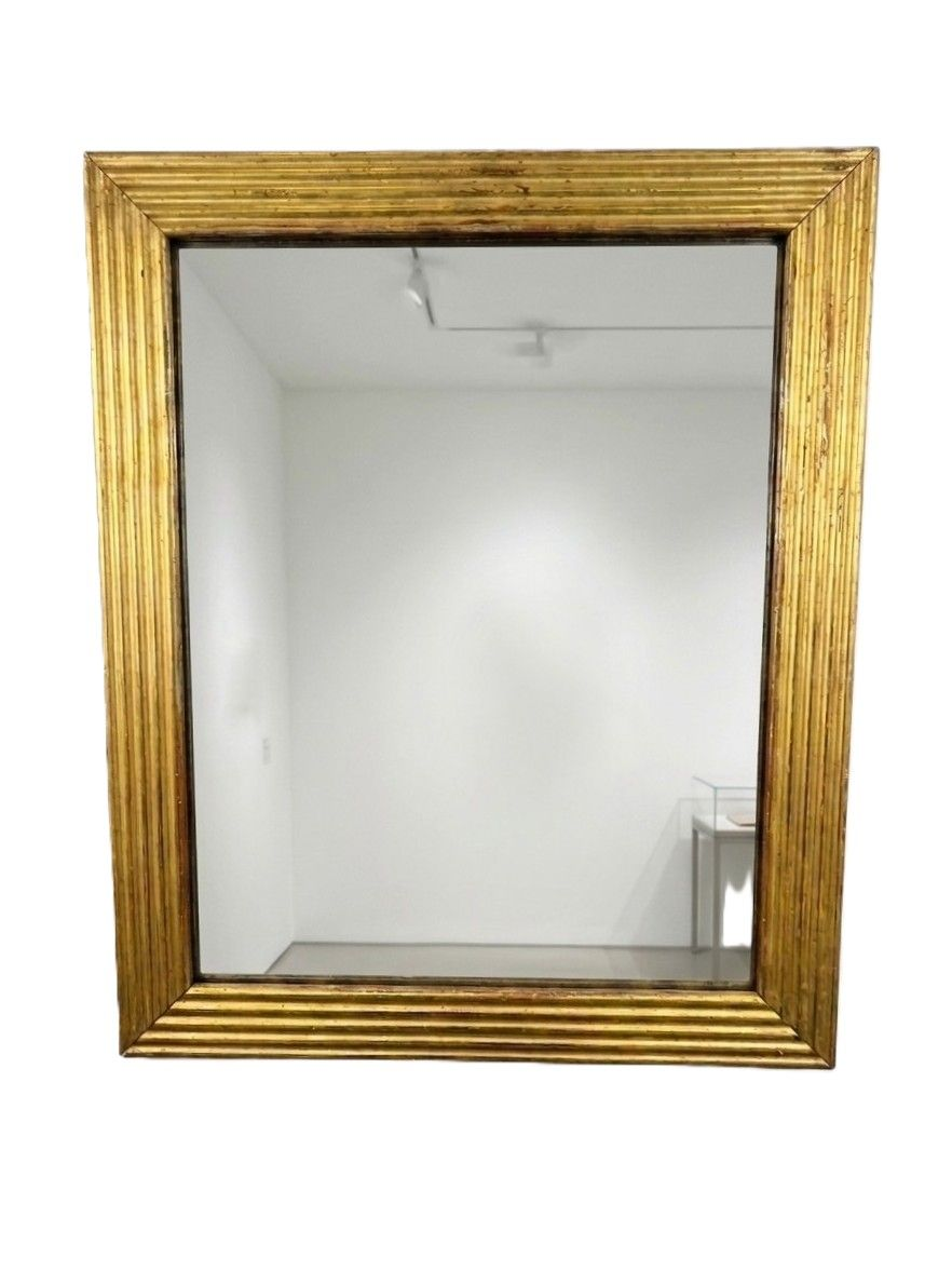 19th Century Gold Gilt French Mirror