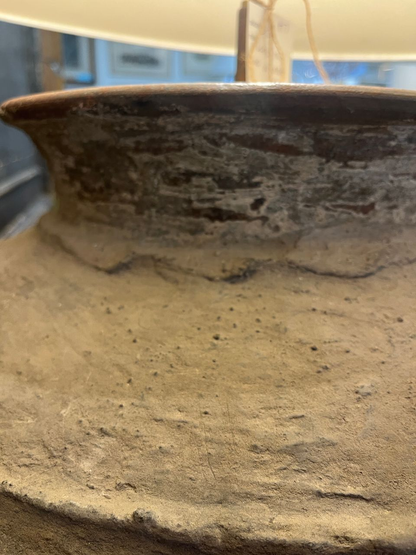 Ex Large "Mud" Lamp with Custom Shade