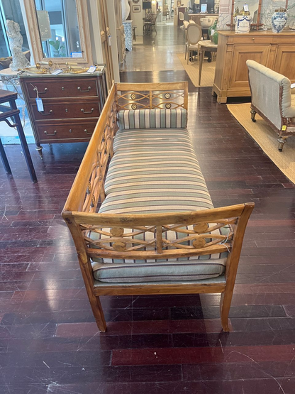 Swedish Gustavian Birch Settee