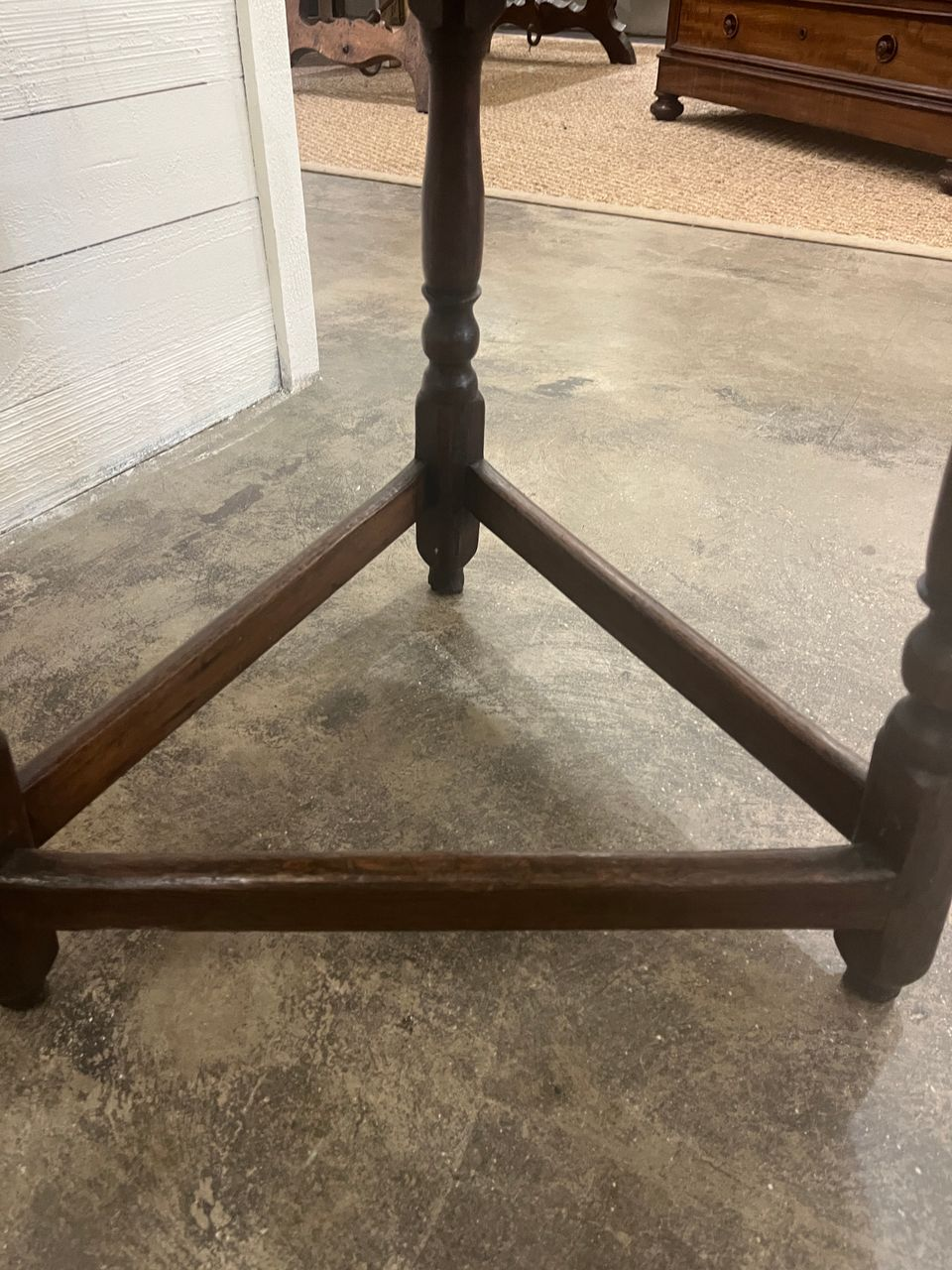 18th Century Two Plank Cricket Table