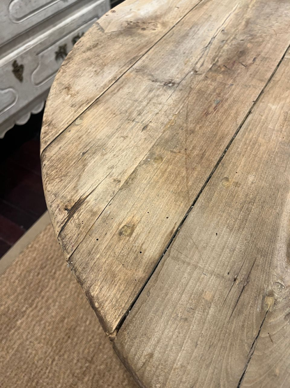Antique English Round Occasional Table