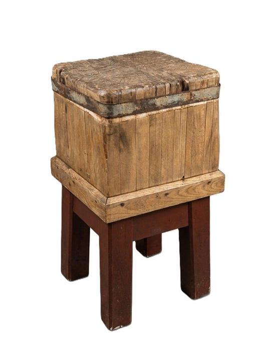 Antique Butcher or Chopping Block