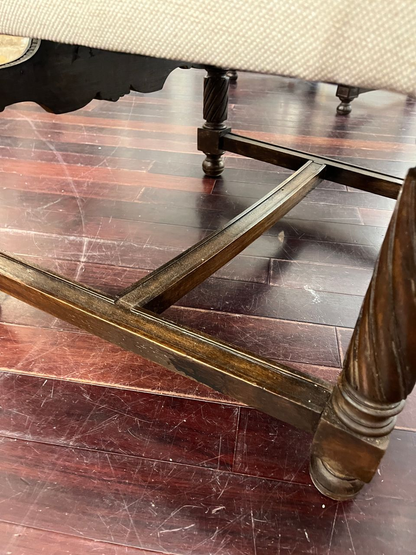 Pair of Louis XIII Baroque Armchairs